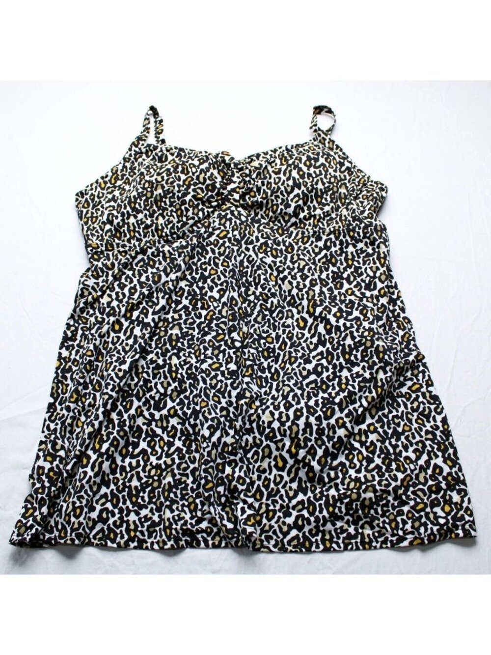 Swimsuits For All Animal Print Swim Dress Swimsuit Size 28 Plus NWT